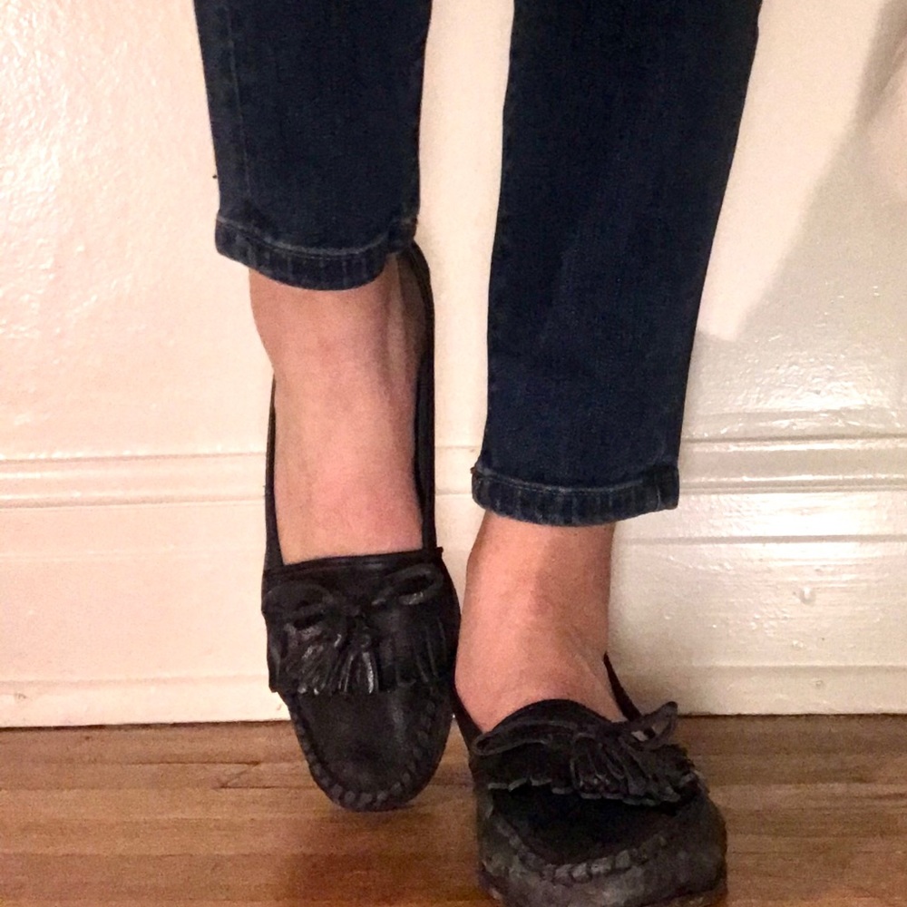 CLASSIC VINTAGE COLE HAAN LEATHER MOCCASINS 8.5